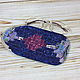 eyeglass case: Patchwork eyeglass case on the clasp. Eyeglass case. Svetlana (patchwork) patchwork. My Livemaster. Фото №6