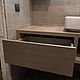 Cupboard in bathroom. Furniture for baths. Mitkin_workshop. My Livemaster. Фото №4