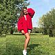 Заказать Вязаный кардиган с объёмными рукавами «Малинки». Ms.Julie. Ярмарка Мастеров. . Кардиганы Фото №3