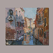 Картины и панно handmade. Livemaster - original item Venetian canal. Oil painting. Handmade.
