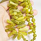 Beads Yellow-green jade 57 cm. Beads2. Selberiya shop. My Livemaster. Фото №5