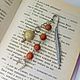 Bookmark amulet-amulet with natural stones Tiger's Eye and Jasper. Key chain. Magic Jewelry from Svetlana. My Livemaster. Фото №5