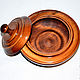 Order Wooden pot-barrel, salt shaker with lid made of Siberian Cedar. K7. ART OF SIBERIA. Livemaster. . Candy Dishes Фото №3