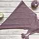 Bacchus 100% baby merino knit. Shawls. Di_Akhtyamova (belleknits). Online shopping on My Livemaster.  Фото №2