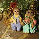 navideña de juguetes. Oso de peluche de algodón y su mamá oso. Christmas decorations. paintmart (oikos). Online shopping on My Livemaster.  Фото №2
