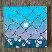  Картина магнит акрилом на холсте "Блюр", Картины, Тула,  Фото №1