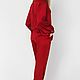 Silk pajamas with red piping. Suits. viax. Online shopping on My Livemaster.  Фото №2