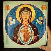 Картины и панно handmade. Livemaster - original item The Mother Of God Icon 