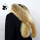 Chic fur scarf boa fur Siberian red Fox. Collars. Mishan (mishan). My Livemaster. Фото №5