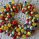 Bracelet of colored beads rainbow, Bead bracelet, Krasnoyarsk,  Фото №1