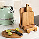 Gift set of oak boards on a stand, Cutting Boards, Moscow,  Фото №1