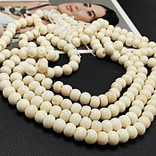 Beads-Connectors Water Buffalo Horn Free Oval 68h42mm
