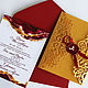 'Gold silk' invitations. Invitations. Evrica (Evrica). My Livemaster. Фото №5