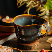 Посуда handmade. Livemaster - original item 2nd Class Mug Anduin 450 ml series Dancing Forest. Handmade.