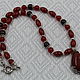 Necklace with a pendant of carnelian and garnet ' Carom'. Necklace. Magic box. Online shopping on My Livemaster.  Фото №2