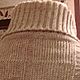 100% linen Men's sweater 'CAGE'. Mens sweaters. Exclusive linen jersey from Elena. Online shopping on My Livemaster.  Фото №2
