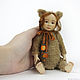 Teddy $. Author collectible toy handmade. Teddy Doll. DOLLiAN. My Livemaster. Фото №6