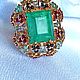 Ural Emerald 15,26 carats, Rings, Kaliningrad,  Фото №1