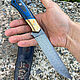 Handmade hunting knife 'Blackjack'. Knives. zlathunter. My Livemaster. Фото №4
