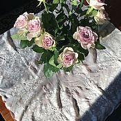 Винтаж handmade. Livemaster - original item Винтажная скатерть "Садовые розы", Голландия. Handmade.