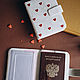 Замшевая обложка для паспорта и автодокументов 2 в 1. Обложки. NotikBook. Ярмарка Мастеров.  Фото №4