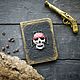 Notebook with Jolly Roger. Pirate Notebook, Notebooks, Novosibirsk,  Фото №1