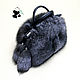 Silver Fox fur bag. Stylish ladies ' accessory №9. Classic Bag. Mishan (mishan). My Livemaster. Фото №4