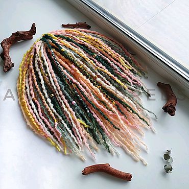 Комплект "Анис". Де дреды.. . Субкультуры ручной работы - Ярмарка Мастеров Субкультуры ручной работы. Ярмарка Мастеров - ручная работа Комплект "Анис". Де дреды.. Handmade.