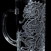 Посуда handmade. Livemaster - original item Smaug. Beer mug. Handmade.