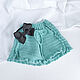 Conjuntos de ropa para bebés: pantalones cortos y Top para niñas. Baby Clothing Sets. babyshop. My Livemaster. Фото №5