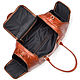 Leather road sports bag 'Donald' (red antique). Sports bag. Russian leather Guild. Online shopping on My Livemaster.  Фото №2