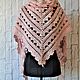 Заказать Шаль крючком-Платок крючком-Шаль вязаная. Multi Color Crochet (voronkova-olga). Ярмарка Мастеров. . Шали Фото №3