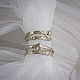 Wedding rings twigs 'Nyulesmurt'. Wedding rings. Unusual Gemstone Jewelry. My Livemaster. Фото №5