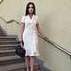 Classic dress, white dress, stylish dress !, Dresses, Moscow,  Фото №1