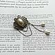 Брошь с жемчугом, брошь камея. Брошь-булавка. 4NADYA Jewelry. Интернет-магазин Ярмарка Мастеров.  Фото №2