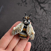 Украшения handmade. Livemaster - original item Brooch Bee. Handmade.