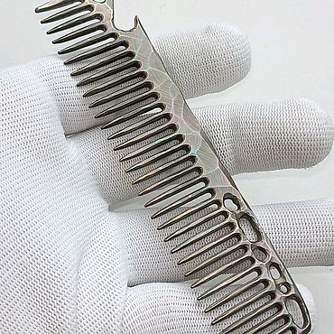 Косметика ручной работы. Ярмарка Мастеров - ручная работа Титановая расчёска Открывалка. Handmade.