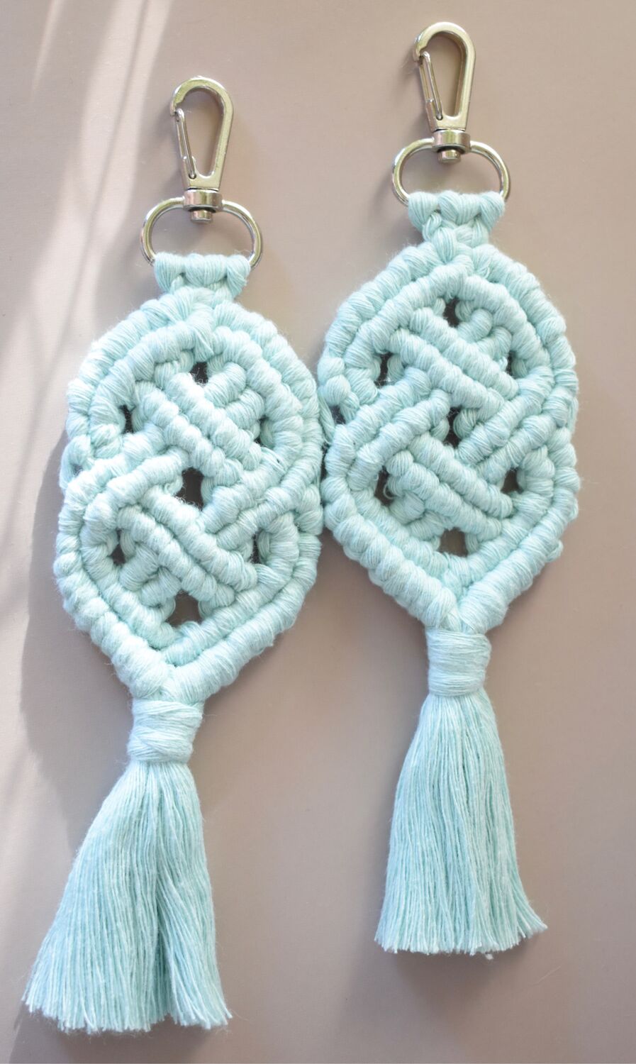Брелок макраме ручной работы – купить онлайн на Ярмарке Мастеров ...