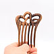 Comb for hair 'Plexus of roots'. Comb. OakForest Wooden Jewelry. My Livemaster. Фото №4