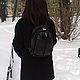 Backpack leather round 22. Backpacks. Sergei. My Livemaster. Фото №5