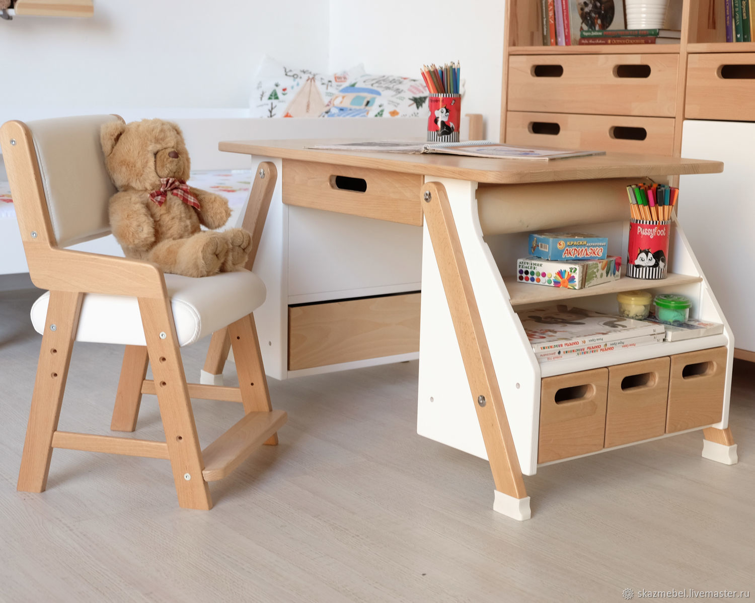 Мебель для детской комнаты с размерами