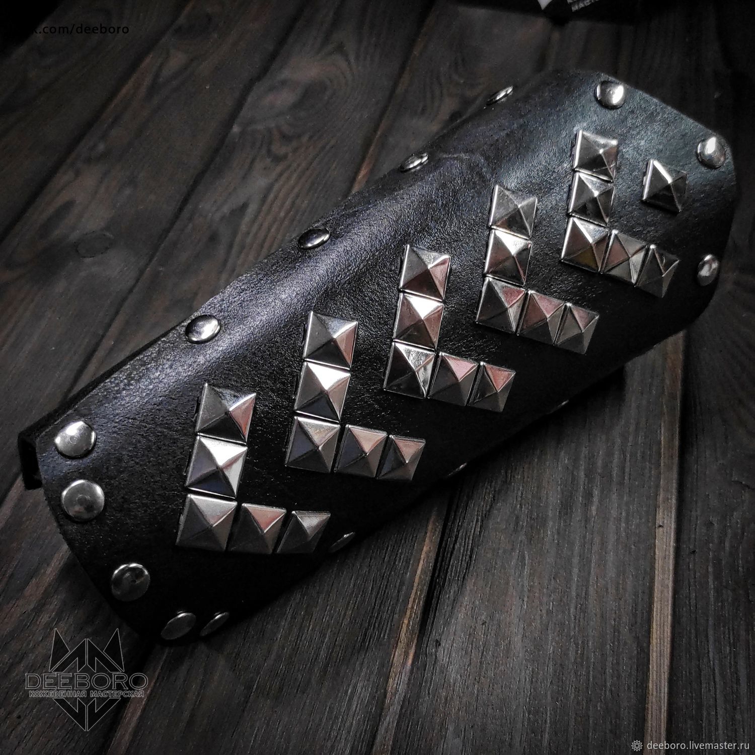 Кожаный наруч «Телопир» в интернет-магазине Ярмарка Мастеров по цене ...