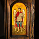 Icono Arcángel Miguel en marco de madera, Icons, Simferopol,  Фото №1