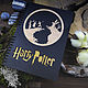 Harry Potter deathly Hallows Harry Potter Wooden Notepad / Sketchbook. Notebooks. geekwoodxyz. Online shopping on My Livemaster.  Фото №2