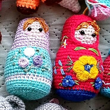Куклы и игрушки ручной работы. Ярмарка Мастеров - ручная работа Матрешка. Handmade.