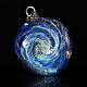 Copy of Pendant ball galaxy Material Universe. Lampwork Glass Space, Pendant, Moscow,  Фото №1