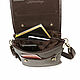 Men's bag: Men's Brown Leather Oscar Mod Bag. C95m-122. Men\'s bag. Natalia Kalinovskaya. My Livemaster. Фото №5