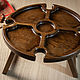 Wine table 'Company', diameter 35cm, Trays, Orekhovo-Zuyevo,  Фото №1