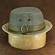 Summer cotton pork pie hat PPH-42. Hats1. Bluggae Custom Headwear. My Livemaster. Фото №4