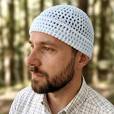 Аксессуары ручной работы. Ярмарка Мастеров - ручная работа Шапка докер мужская, женская летняя. Handmade.